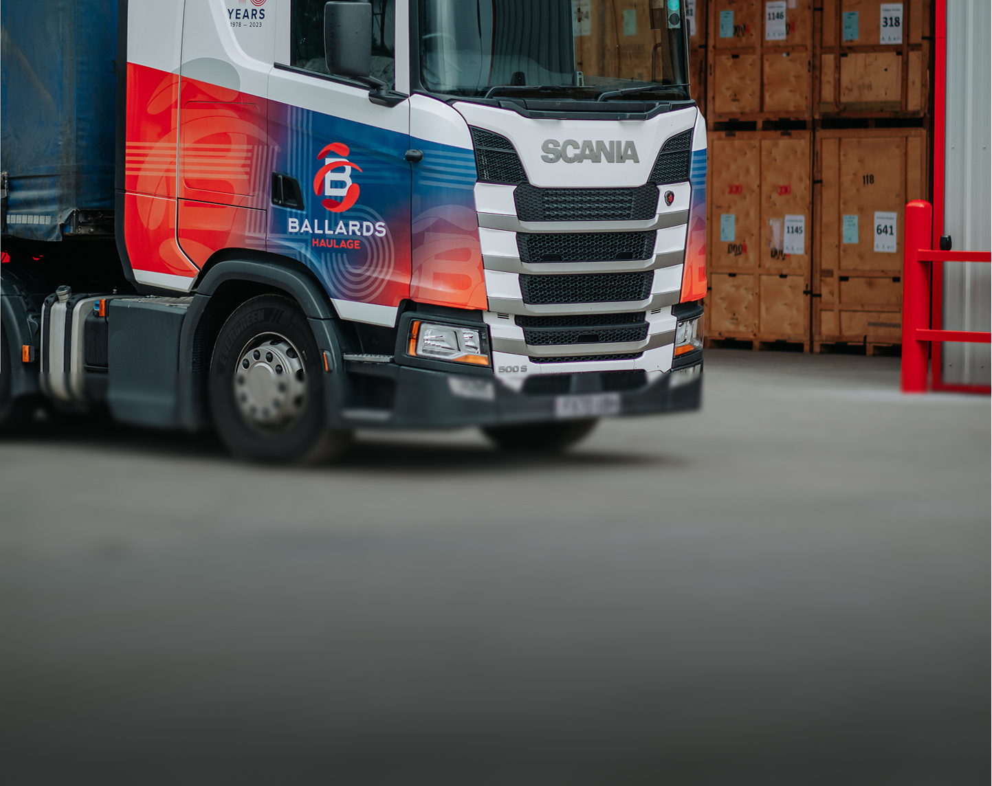 Ballards general haulage truck